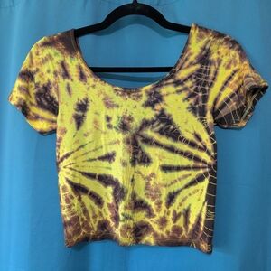 Tie-dye Crop Top